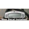 Fits Polaris MFD Multi Function Display Gauge Decal SLH SLT