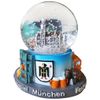 Munich Snow Globe Colourful Small