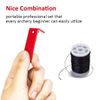 Luoyer Archery Bowstring Separator and Bowstring Serving Thread Set Peep Sight Installer Bow String Splitter Tool Archery Maintenance Accessories for Compound Bow Recurve Bow
