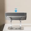 VeroMan Tablet Stand Laptop Stand Foldable Height Angle Adjustment Posture Improvement Portable Ergonomic Design (Black)