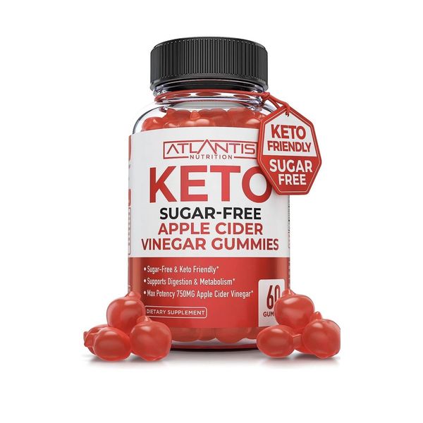 Atlantis Sugar-Free Apple Cider Vinegar 60 Gummies
