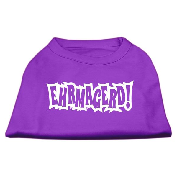 Mirage Pet Products Ehrmagerd Screen Print Shirt Purple XXL (18)