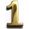 Number 1-2" Brass Numbers Better Box Mailboxes Brass Mail Box Numbers Two Inch Solid Brass Number 1