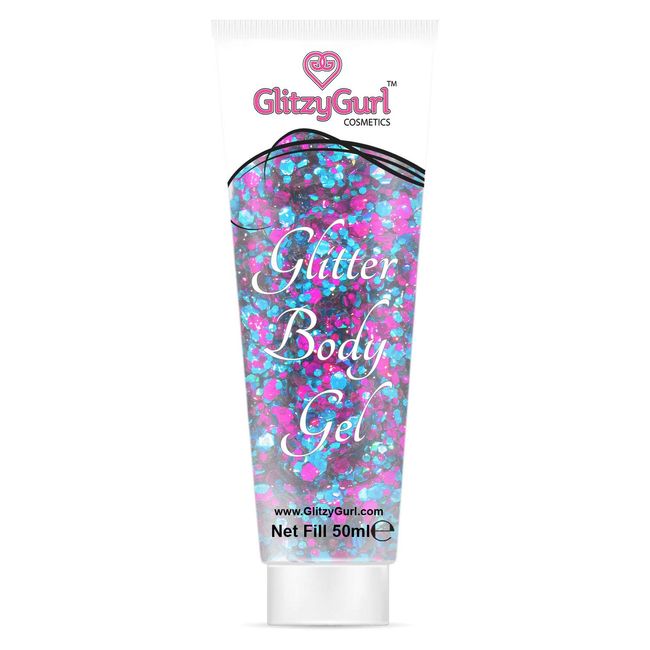 Holographic Glitter Face and Body Gel 50ml Cosmetic Glitter, Body Glitter, Hair Glitter Gel (Parrotfish)