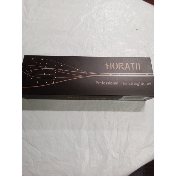 Horatii Professional Hair Straightener Golden