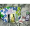 Clinique Lotion, Eyeshadow, Lipstick, Mascara, Makeup Remover Set with Case.