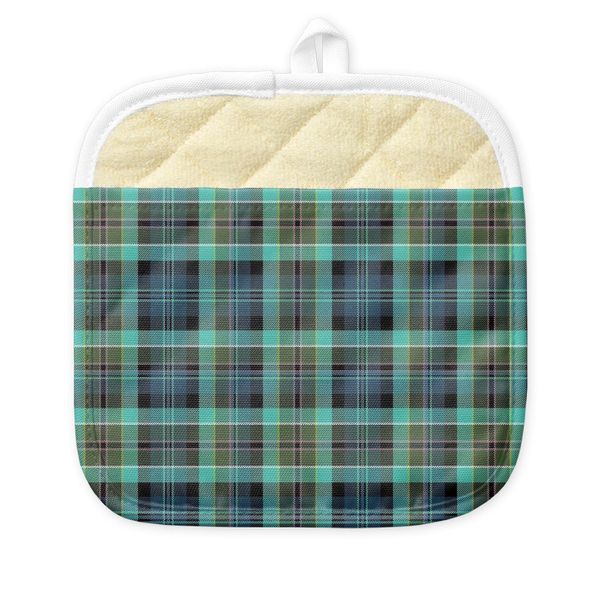 CafePress Irish Plaid Pot Holder with Unique Design 9"x9"