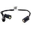 Ski-Doo USB Extension Harness, Black PVC, Basic Style, Snowmobile Parts Cable Assemblies