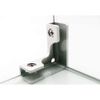 Mnixy 5Y4B Retaining Clamp, Acrylic, Silver
