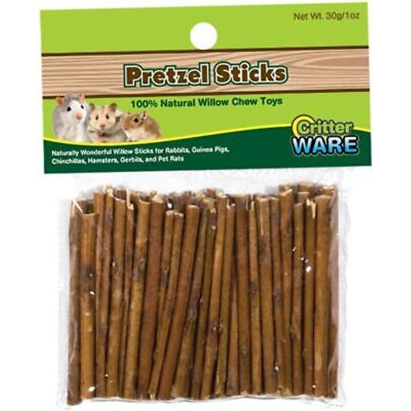 Ware Manufacturing Willow Critters Pretzel Sticks Small 1 Ounce (Pack of 1)