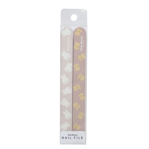 Miffy Cosmetics Goods MF Nail File Set Kuma-chan Dick Bruna Shobido Nail File Picture Book Character Goods Mail Order Cinema Collection