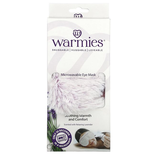 Eye Mask, Heatable, Marshmallow Lavender, 1 Mask