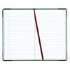 Boorum & Pease® Canvas Account Book, Record, 16 Lb., 12 1/2" x 7 5/8", 300 Pages, Blue