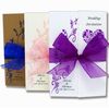 Handmade Personalised Gatefold Wedding Invitations with Ribbon and envelopes- Free P+P (30)
