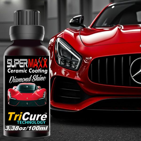 NANO CERAMIC CAR COATING TRICURE TECHNOLOGY ADVANCED PROTECTION 3.38oz/100ml