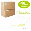 1200 Pcs 25 Designs Pre-Printed Color-Coded Home Moving Box Labels with Custo...