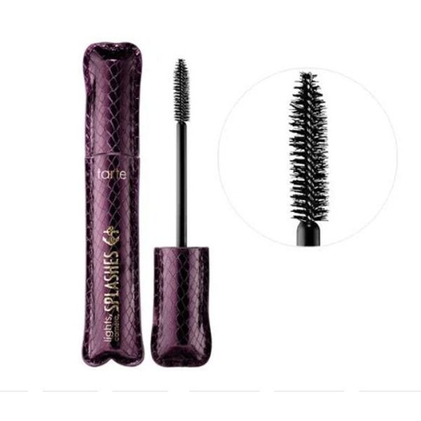 NIB Tarte Lights, Camera, Splashes Waterproof Mascara Black 0.24 oz Full Size!!