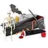 Ultimate Black Coffin Playset for Wrestling Action Figures