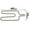 Heater Element for Dimplex Night Time Storage Heaters (850W, Short Pin Connectors)