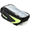 AWE® Top Tube Smartphone Touchscreen Case Bag Black/Green