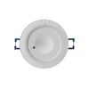 HUBER Motion 66HF Motion Sensor 360° for Indoor Use - Easy to Adjust - Flush-Mounted Motion Sensor Ceiling Motion Sensor Suitable for LED 3-Wire Technology
