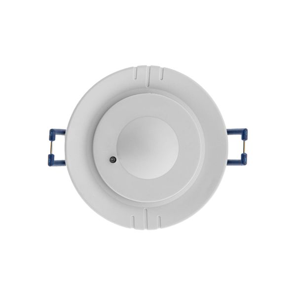HUBER Motion 66HF Motion Sensor 360° for Indoor Use - Easy to Adjust - Flush-Mounted Motion Sensor Ceiling Motion Sensor Suitable for LED 3-Wire Technology