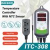 Inkbird Temperature Controller Thermostat ITC-308 Refrigerator Brewing Heating
