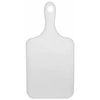Vision4ever 1Pcs White Plastic Chopping Board with Handle Baking Kitchen Serving Prepare Easy to Use and Cleans