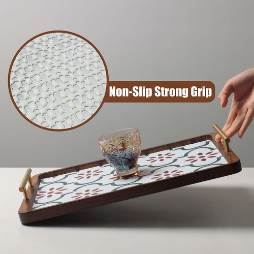 Quttisay Drawer and Shelf Liner for Kitchen Cabinets,Non-Adhesive Cabinet Liner,Non Slip Waterproof Drawer Liner,Easy to Clean Strong Grip Kitchen Liner for Cupboard,Dresser,Shelves (12In x 10FT)