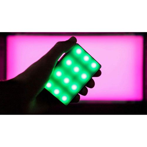 Aputure Amaran MC RGBWW Mini On Camera Video Light,3200K-6500K,CRI/TLCI 96+,HSI Mode,Support Magnetic Attraction,App with USB-C PD and Wireless Charging