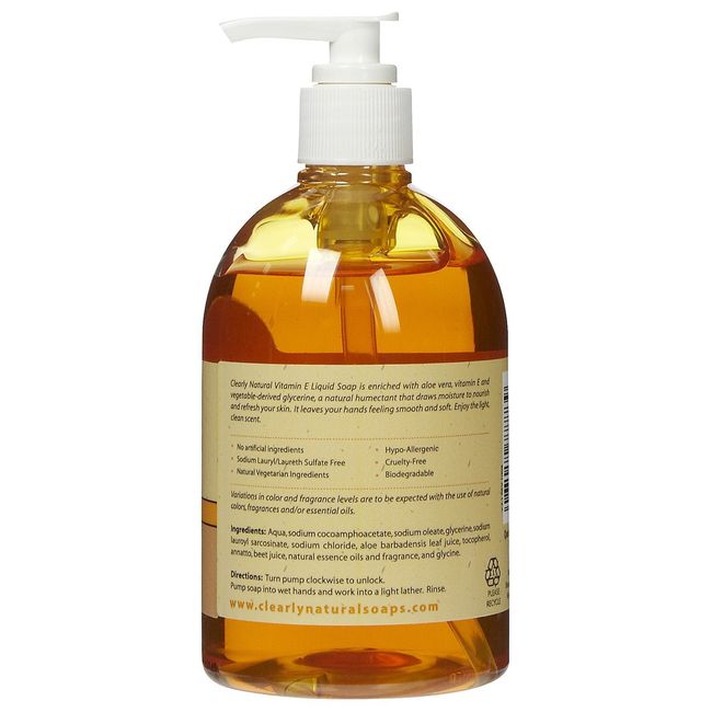 Natural Glycerin Soap, Aloe Vera & Vitamin E Soap