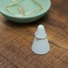 Soil B367 Diatomaceous Earth Ring Holder, White, Ring Stand, Made in Japan