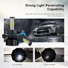 6-sides H13 9008 LED Headlight Conversion Kit High & Low Beam Bulbs Super Bright