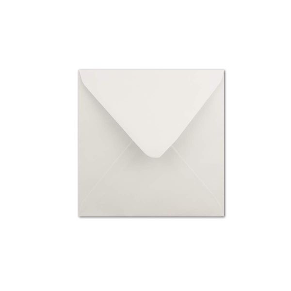 20 Square Envelopes 16 x 16 cm White 90 g/m²