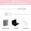 Women Shaver USB Charging Cable Compatible with Finishing Touch Flawless Body Rechargeable Ladies Shaver Women Electric Trimmer 5V Power Cord Ladies Shaver Charger Cord White with Clean Brush 2pcs