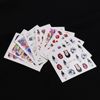18 Sheets Nail Stickers Water Transfer Nail Art Decals Trendy Manicure Women Girls Fingers Toes Nail Tattoo Decoration Red Kiss Lips Sexy Girls Nail Art Supplies