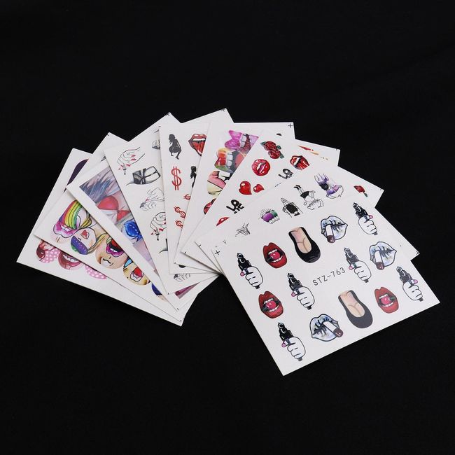 Sexy Girl with Cards for Adults - Sexy Girls - Sticker