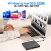 Octantis External DVD Drive (USB 3.0/Type-C, High Playback / Write Speed, Bus Powered, Quiet), CD DVD Drive, External M-DISC Compatible, TF/SD Card Compatible, Windows, MacOS, Linux Compatible,