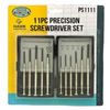 HAWK ( PS1111 ) 11 Piece Precision Screwdrivers Set Hand Tools