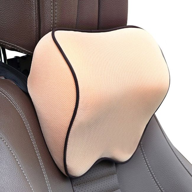 Car Driving Seat Headrest Pad Memory Foam Pillow Head Neck Rest Support  Cushion