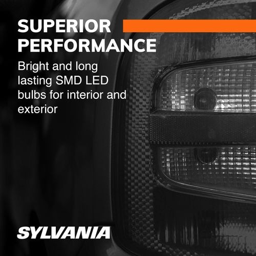 SYLVANIA - DE3175 31mm Festoon LED White Mini Bulb - Bright LED Bulb, Ideal for Interior Lighting - Map, Dome, Cargo and License Plate (Contains 1 Bulb) (DE3175SL.BP)