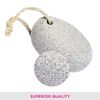 Vega Oval Shaped Pumice Stone, White