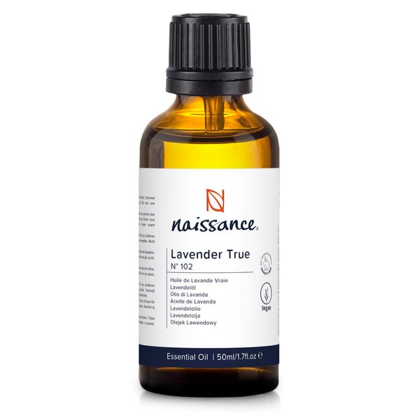 Naissance Lavender Oil (No. 102), 50 ml, 100% Natural Essential Oil