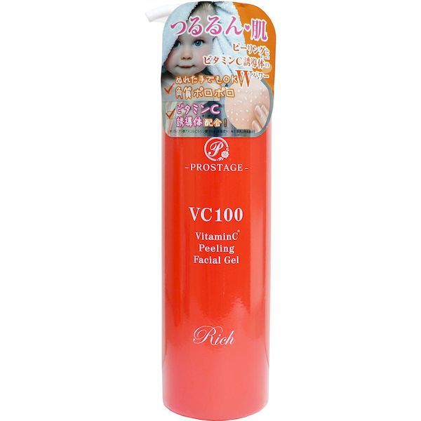 Super SALE Search 4560300000705 Pro Stage VC100 Vitamin C Peeling Facial Gel Rich 300mL Cancellation not possible Exfoliant Vitamin C derivative