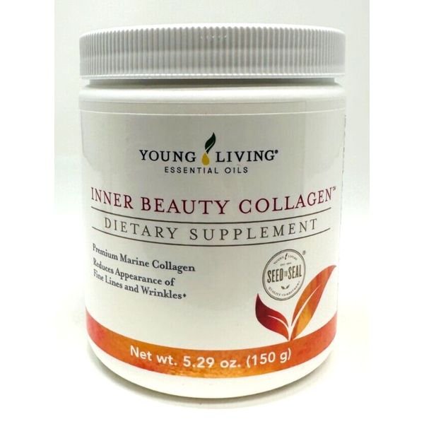 Young Living Inner Beauty Collagen, Premium Marine Collagen, 5.29 oz (150g) NEW