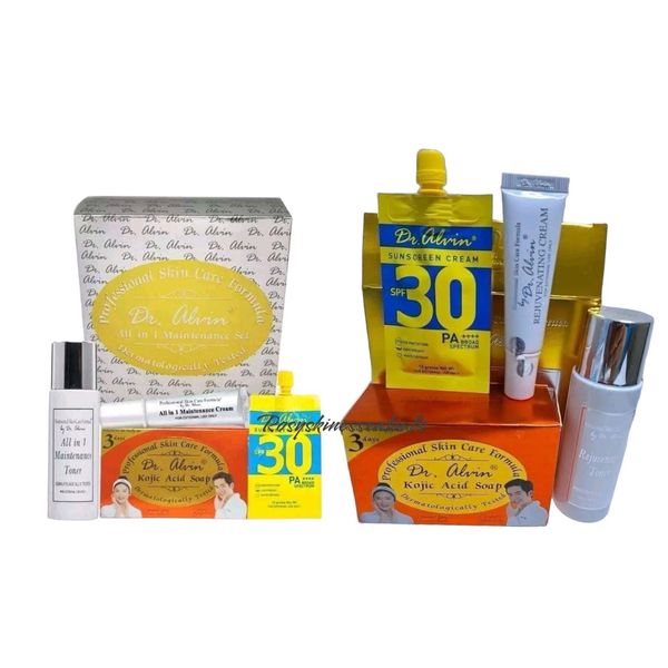 Dr Alvin REJUVENATING SET & MAINTENANCE SET-BUNDLE