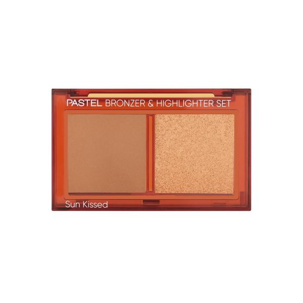 Bronzer & Highlighter Set Sun Kissed 02 Tan Bronze & Heat Glow