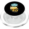 Funny School Bus Driver Design PopSockets PopGrip for MagSafe