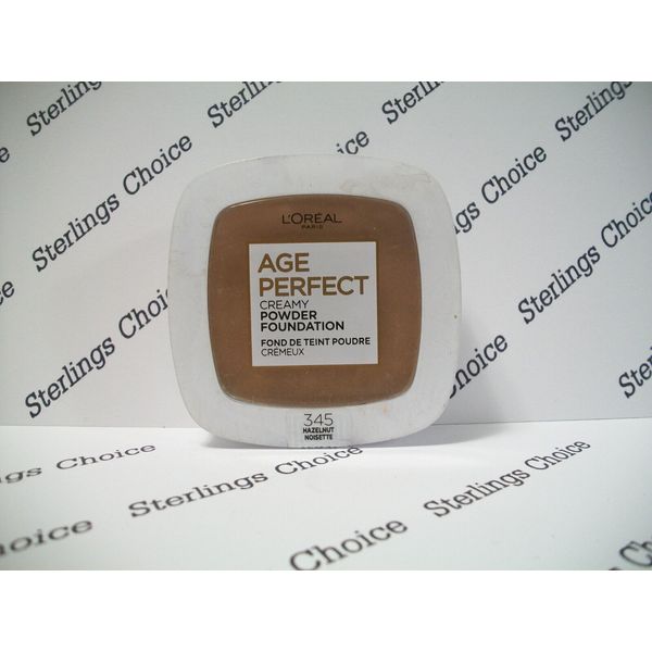 Loreal Age Perfect Creamy Powder Foundation #345 Hazelnut