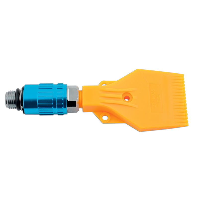 Soufflette Horizontale PowerTec Avec Régulateur D'air – Jet Plat Pour Dépoussiérage – Filetage 1/4" – Idéale Petites Réparations